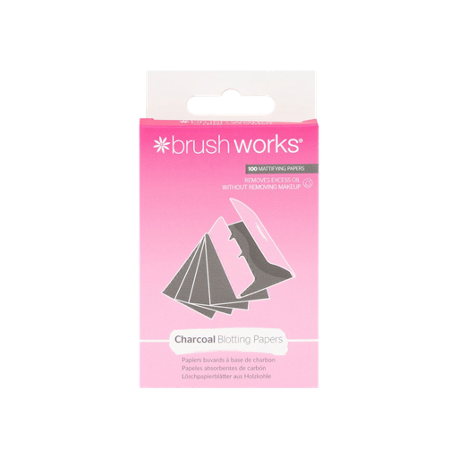Brushworks Charcoal Blotting Papers 100st